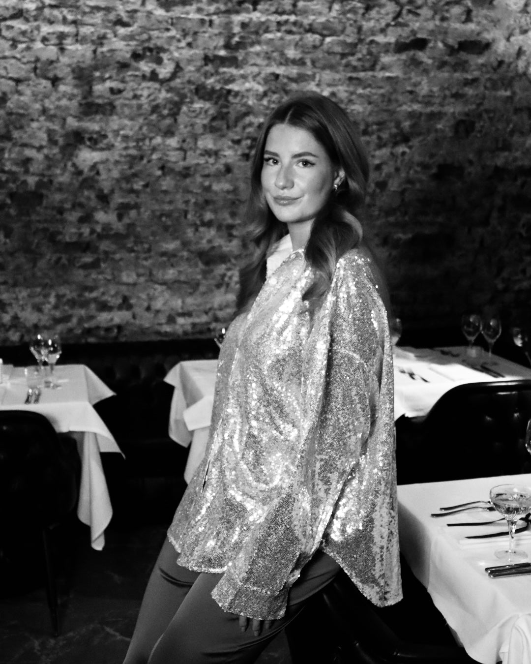 Meave glitter blouse