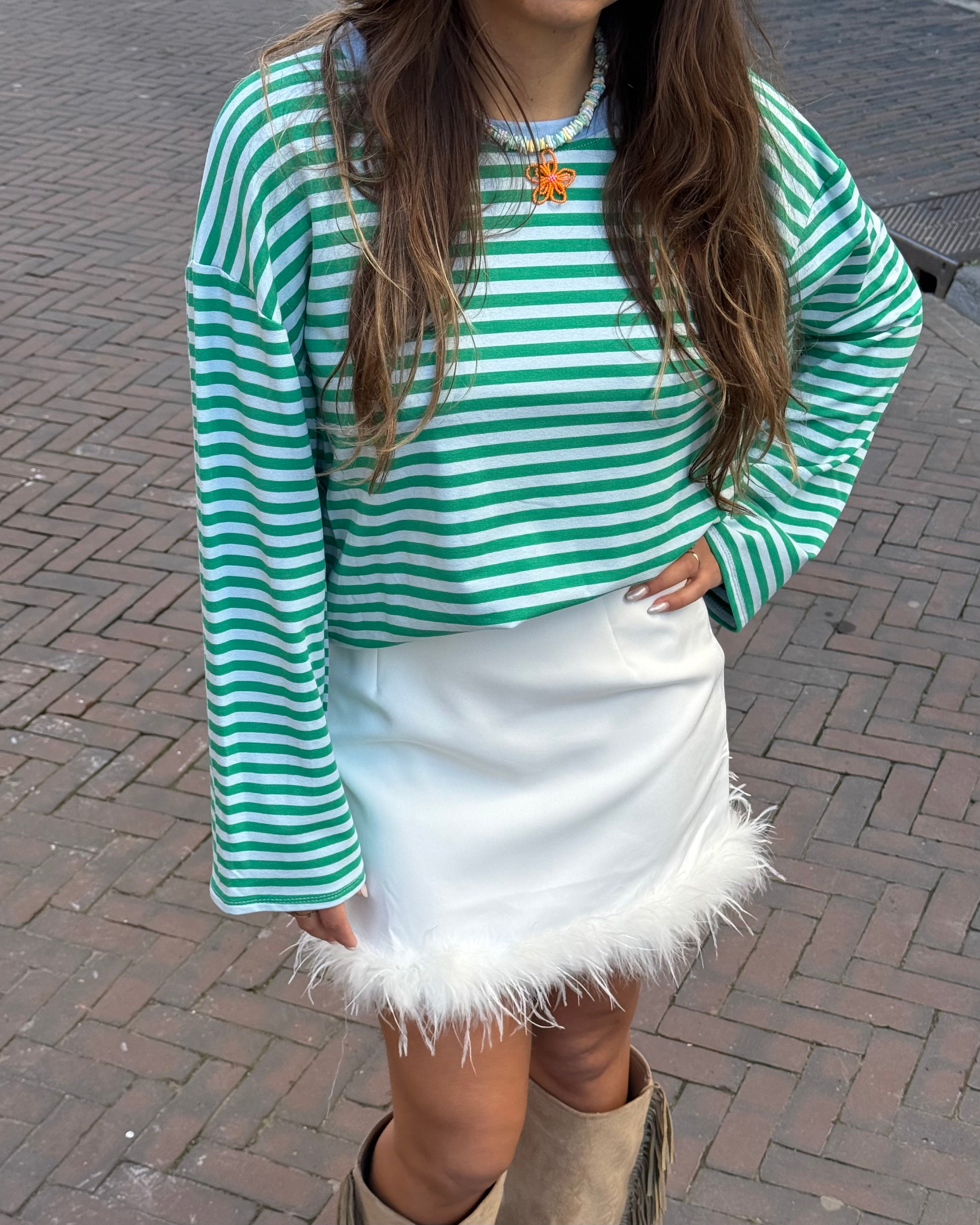 Logan longsleeve green/blue