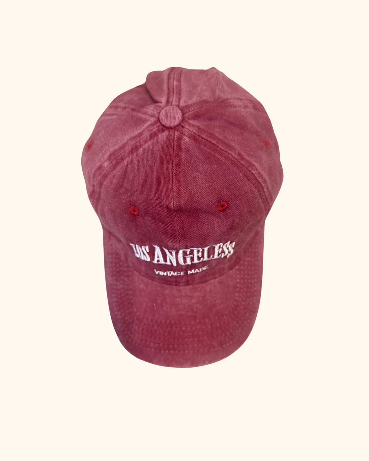 LA cap burgundy