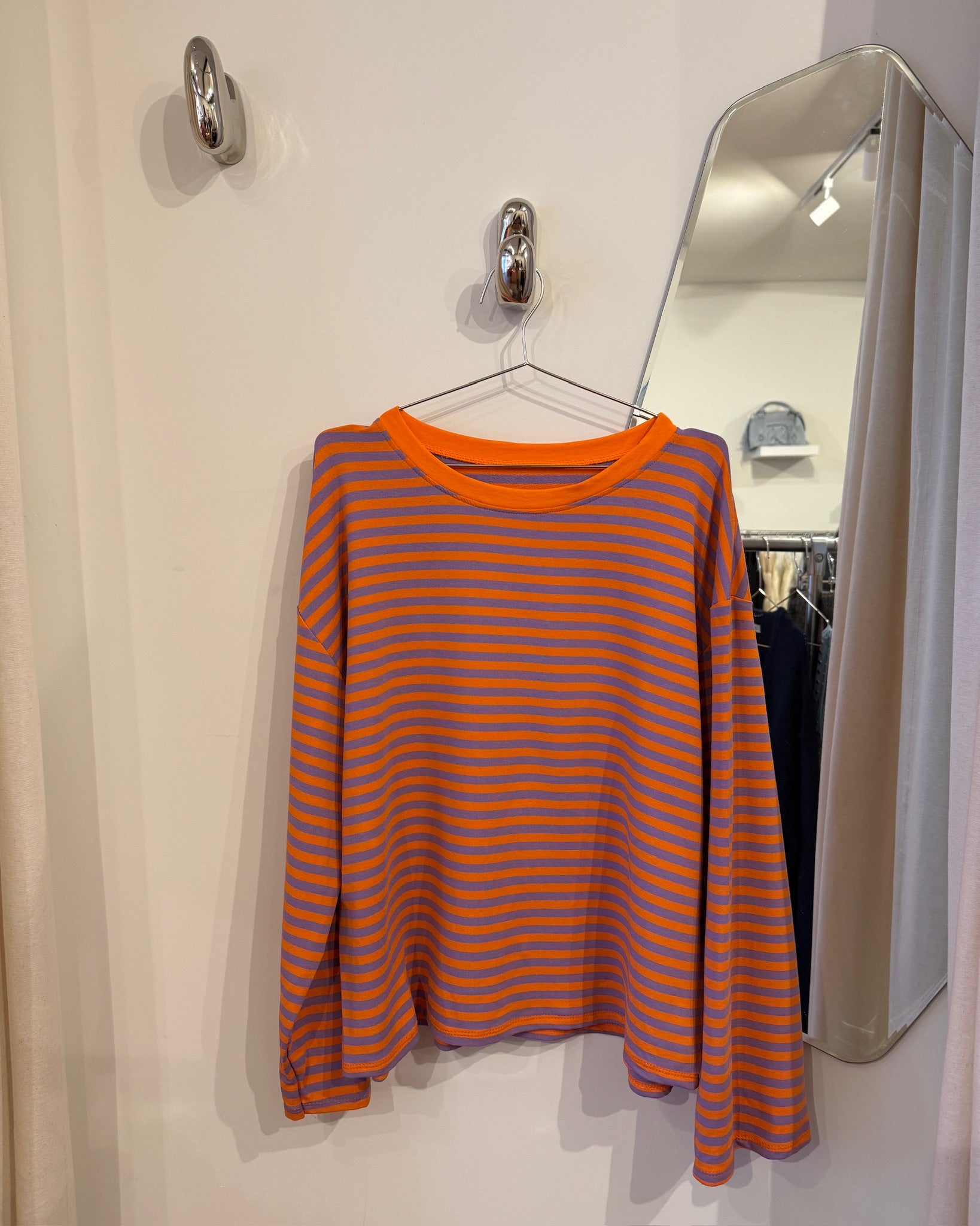 Logan longsleeve orange/lila