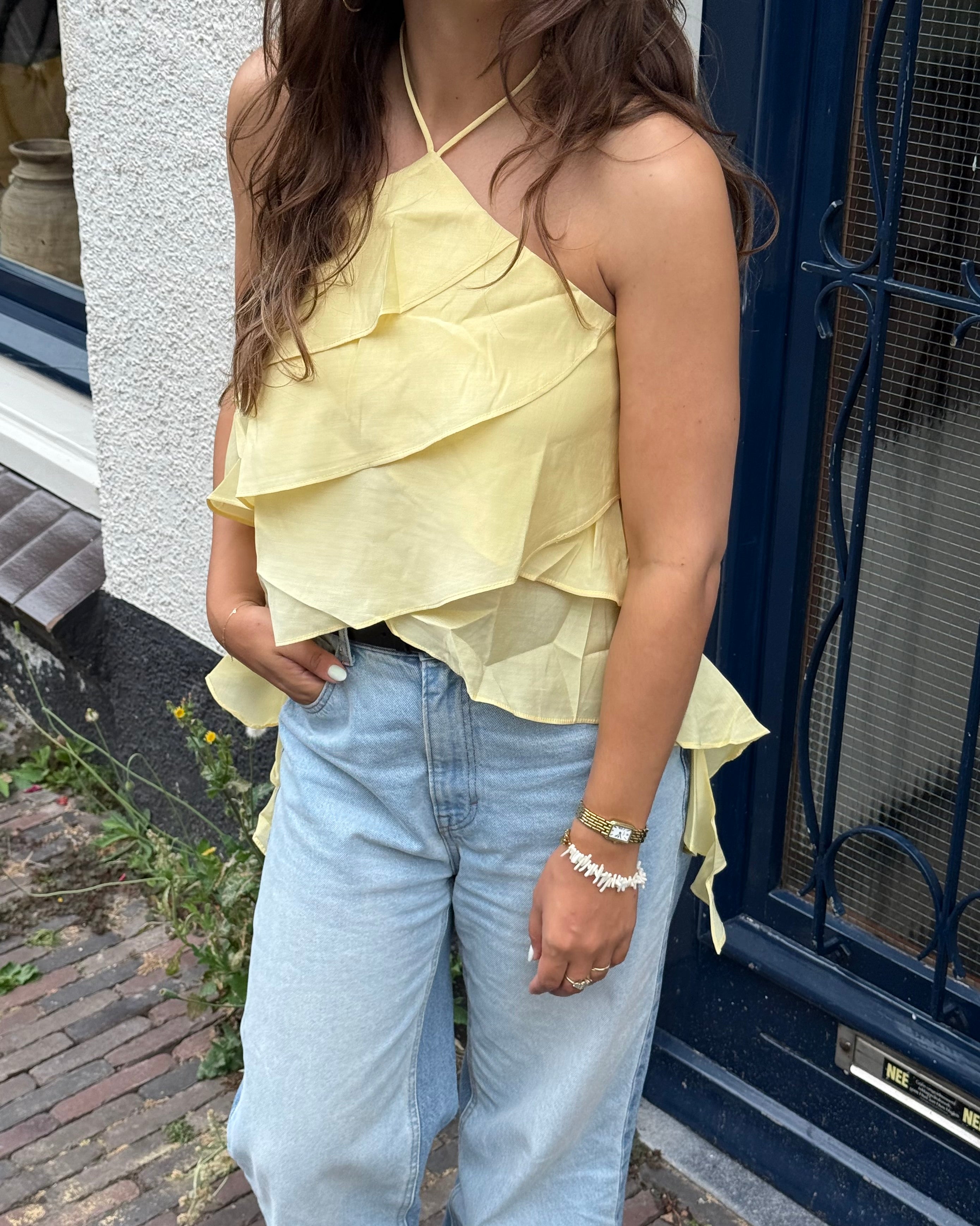 Emilia top yellow