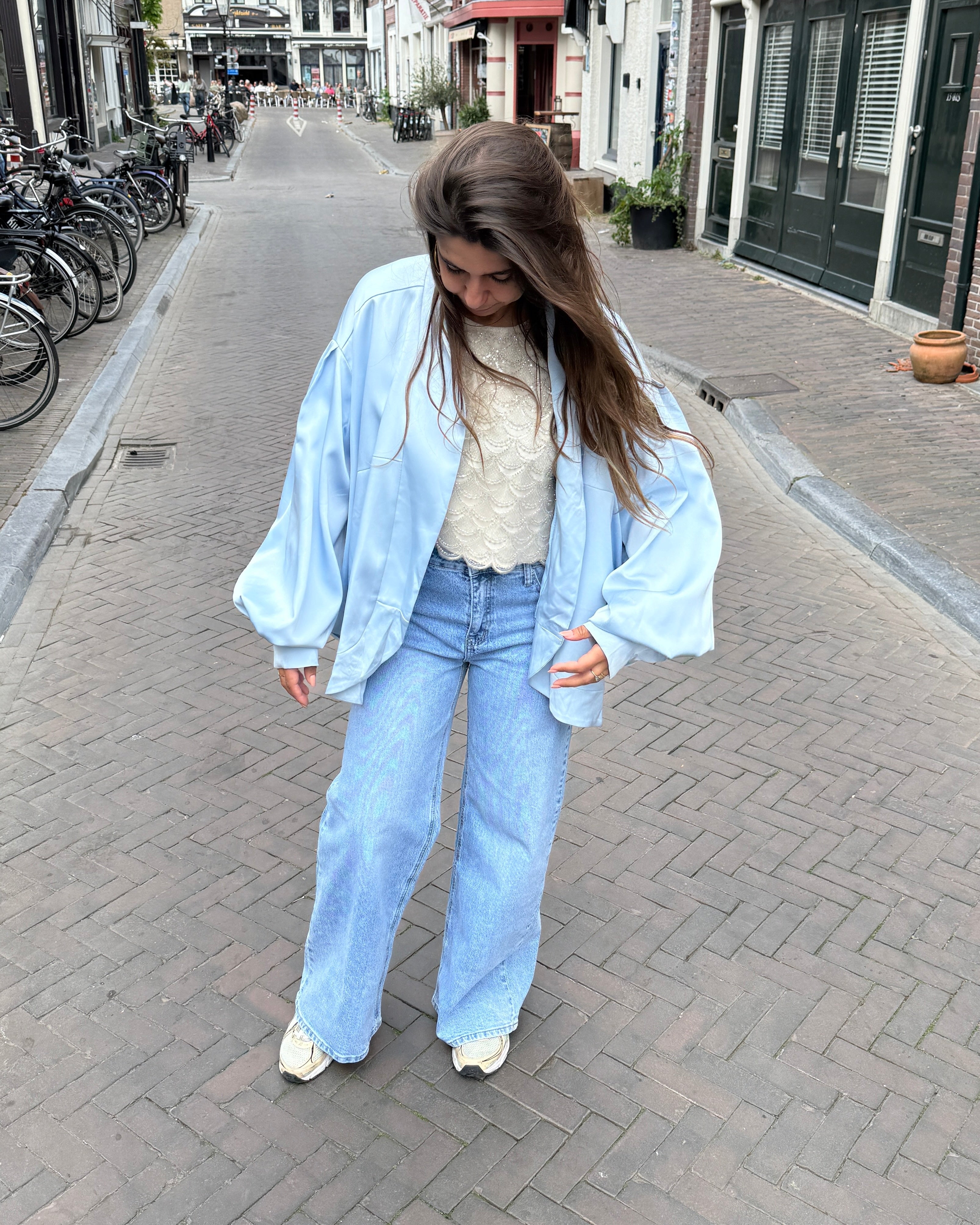 Molly jacket baby blue