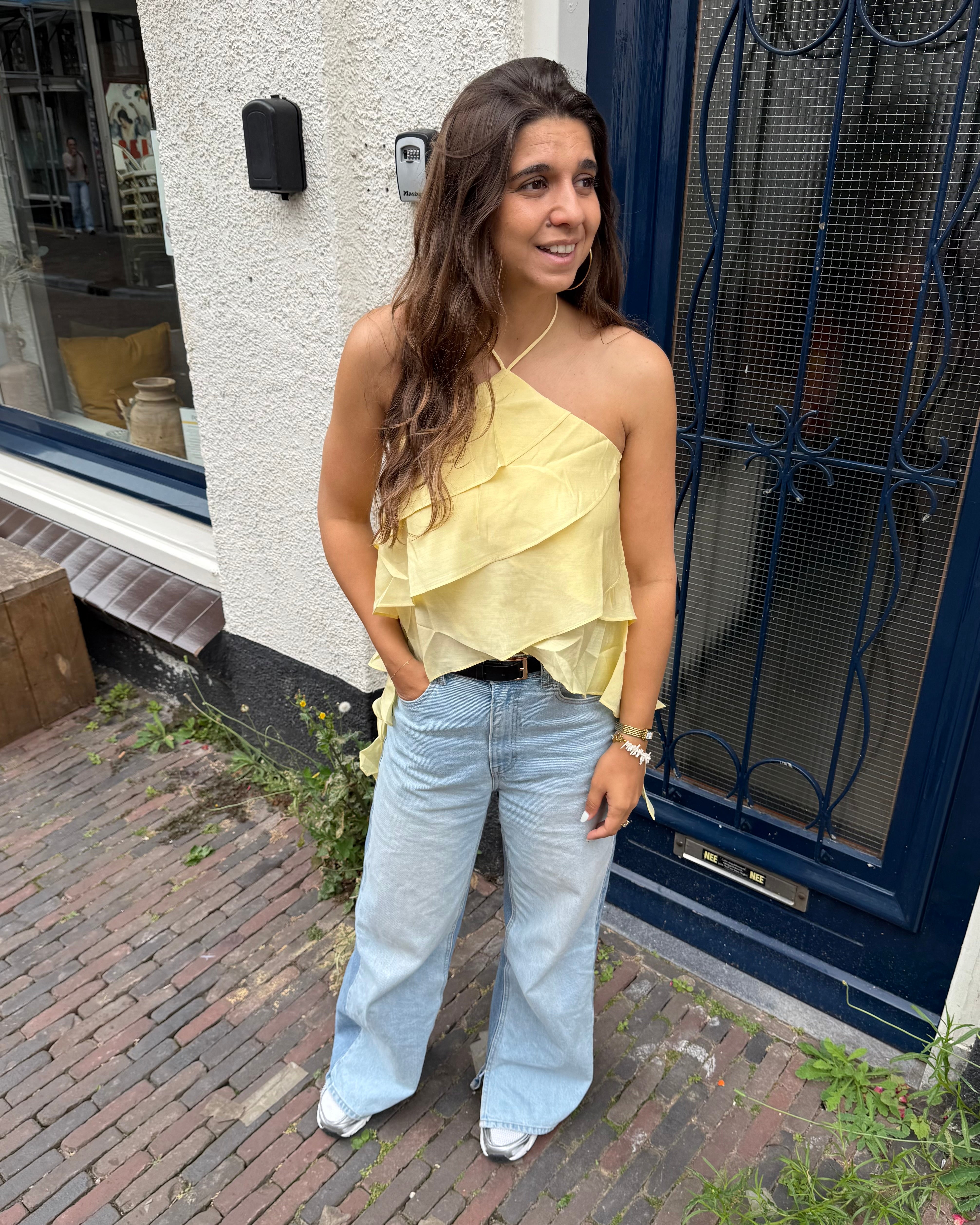Emilia top yellow