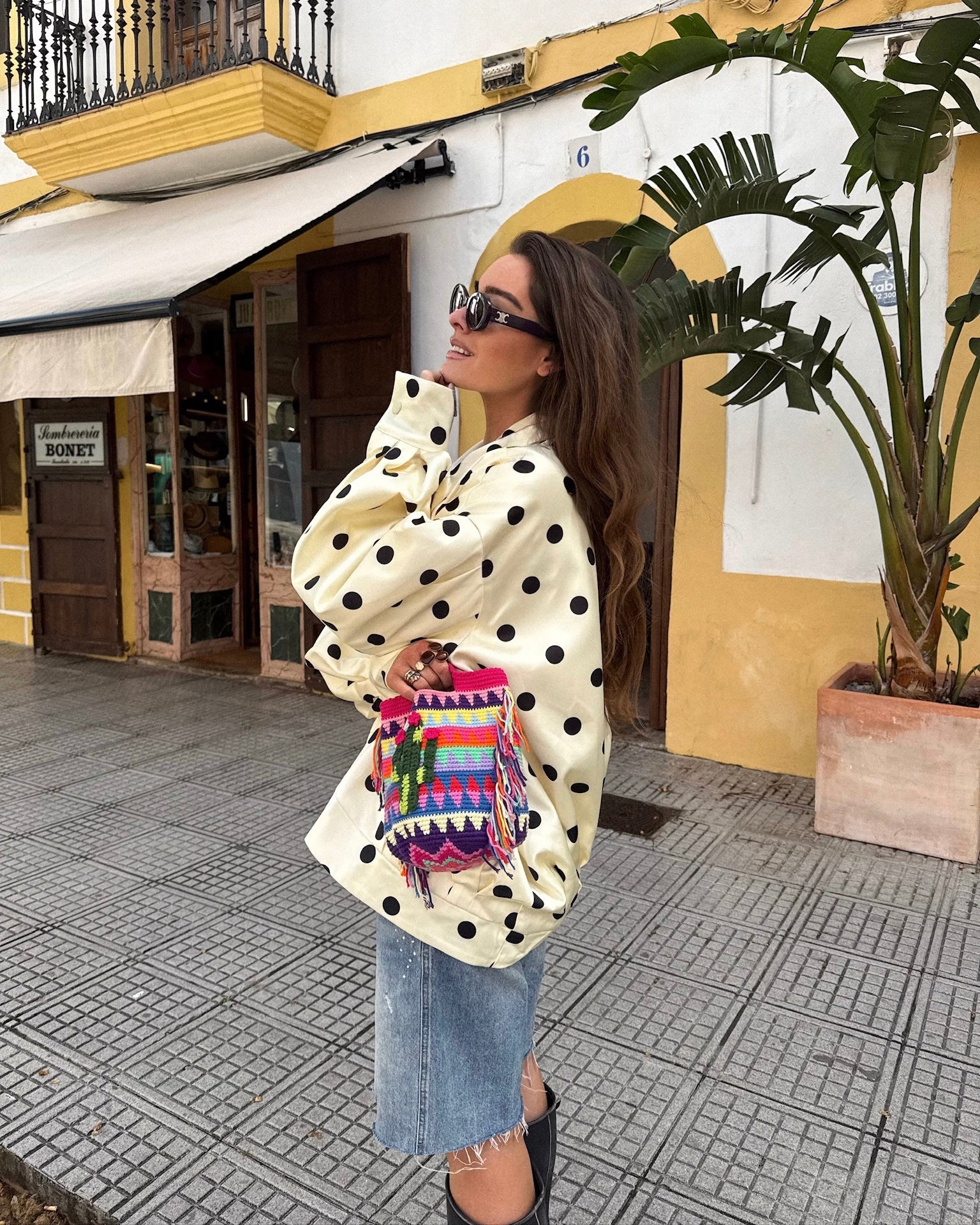 Molly jacket dots