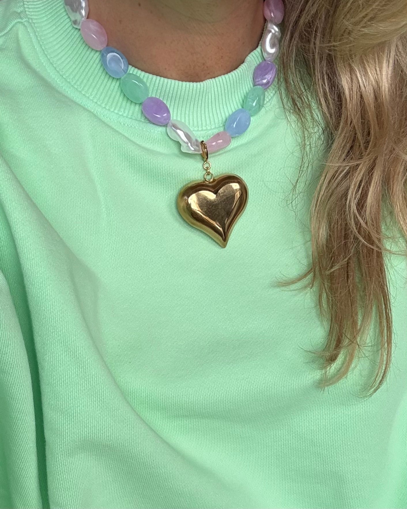 Mica necklace