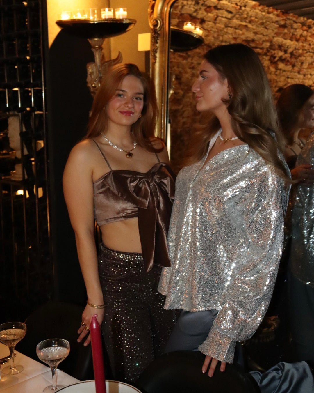 Meave glitter blouse