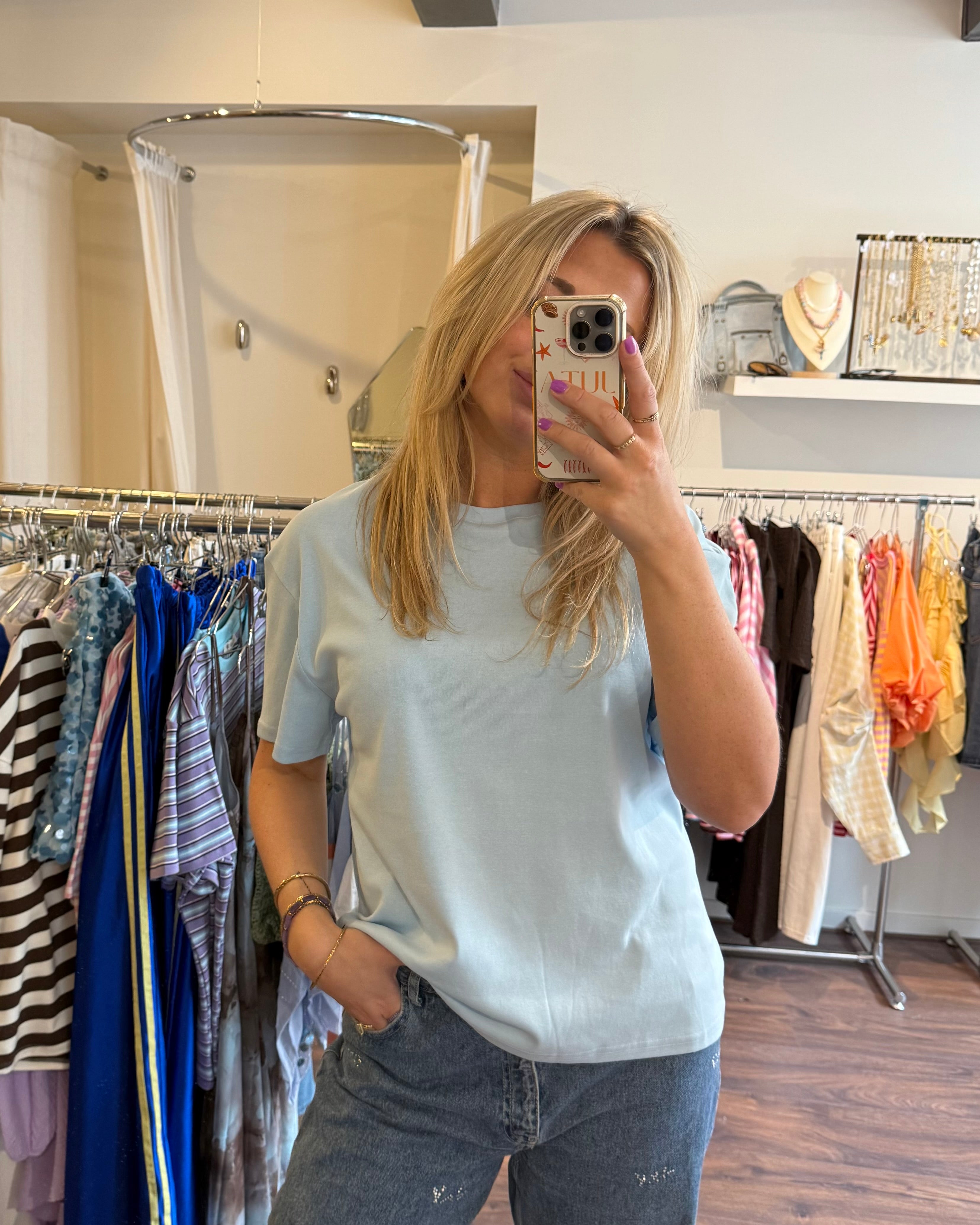 Anaï t-shirt baby blue