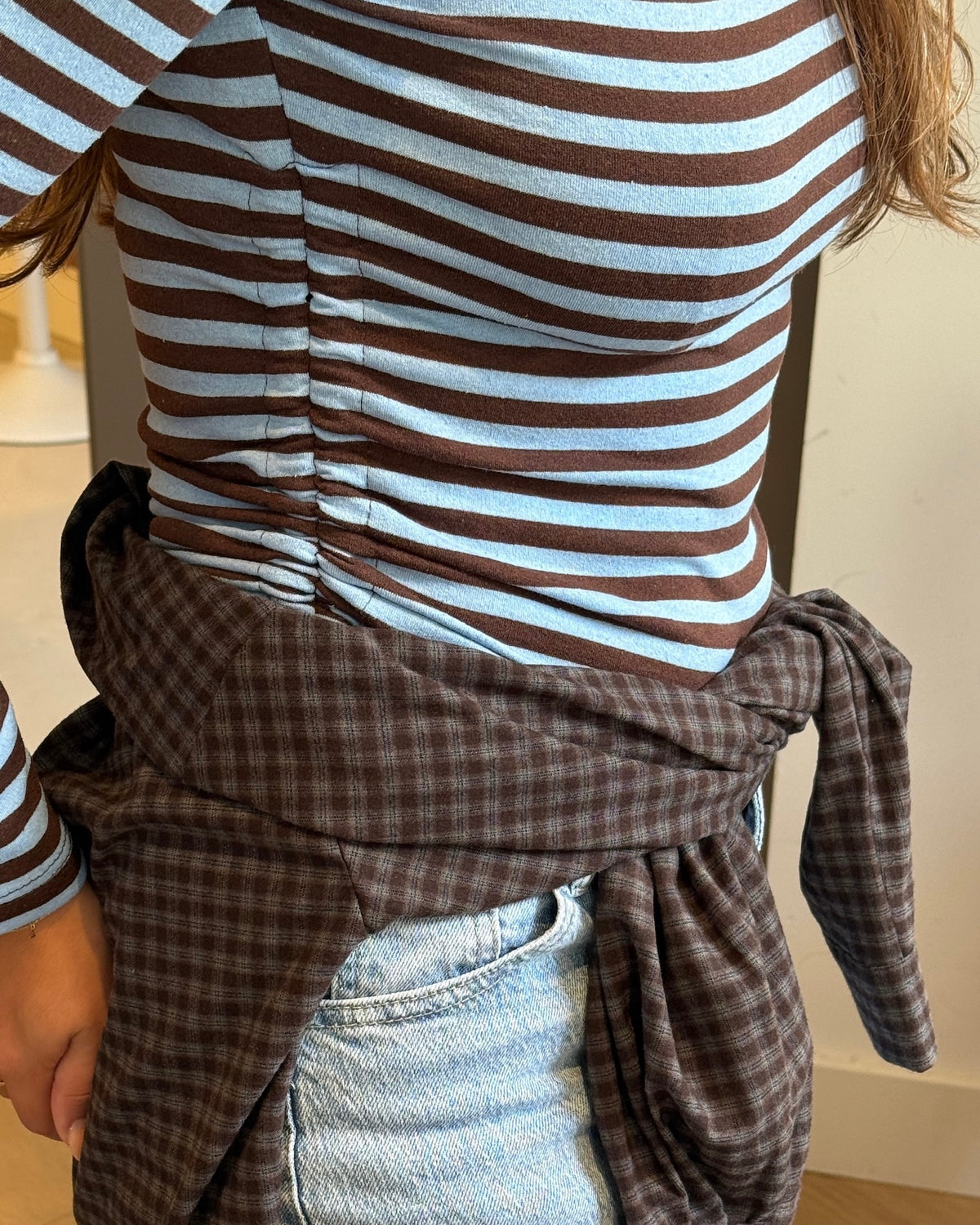 Charlotte checkered grey