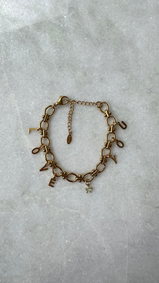 Love you bracelet