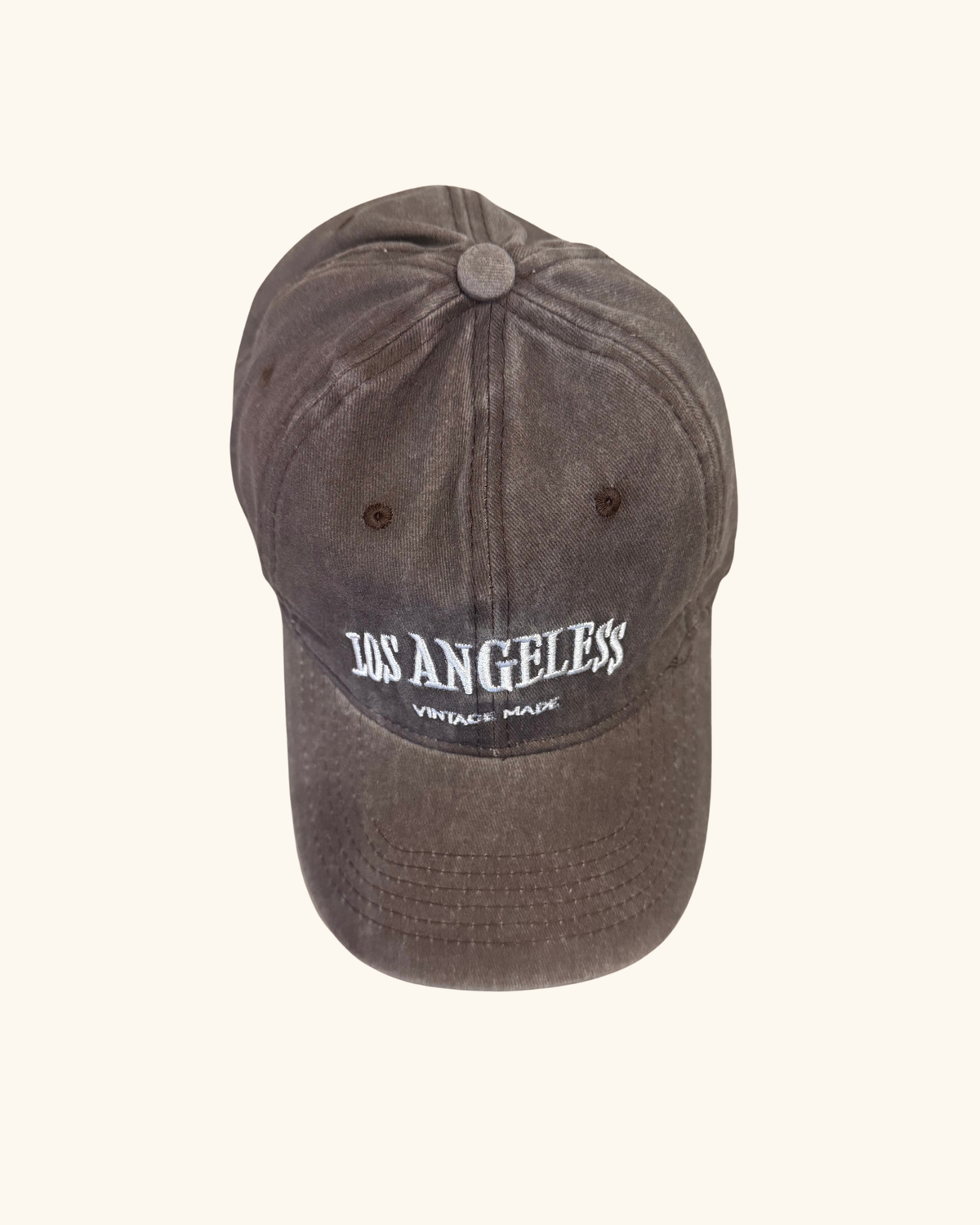 LA cap brown