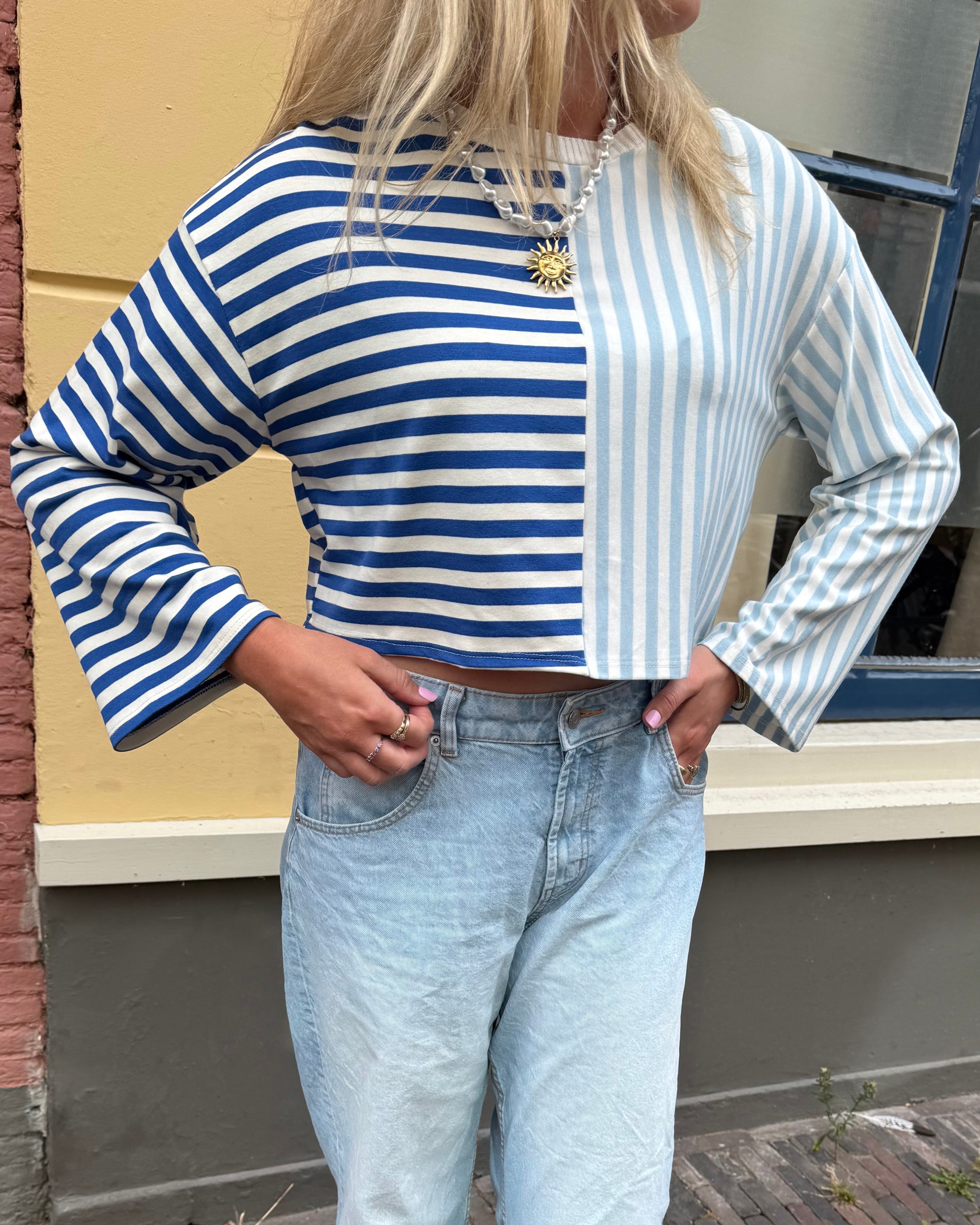 Sam longsleeve blue