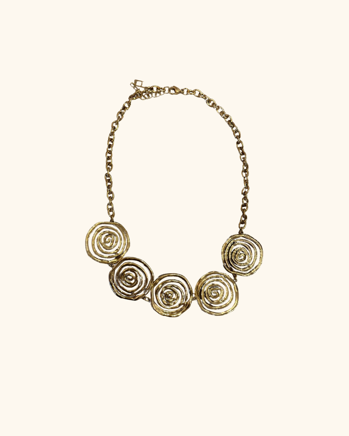 Spiral necklace