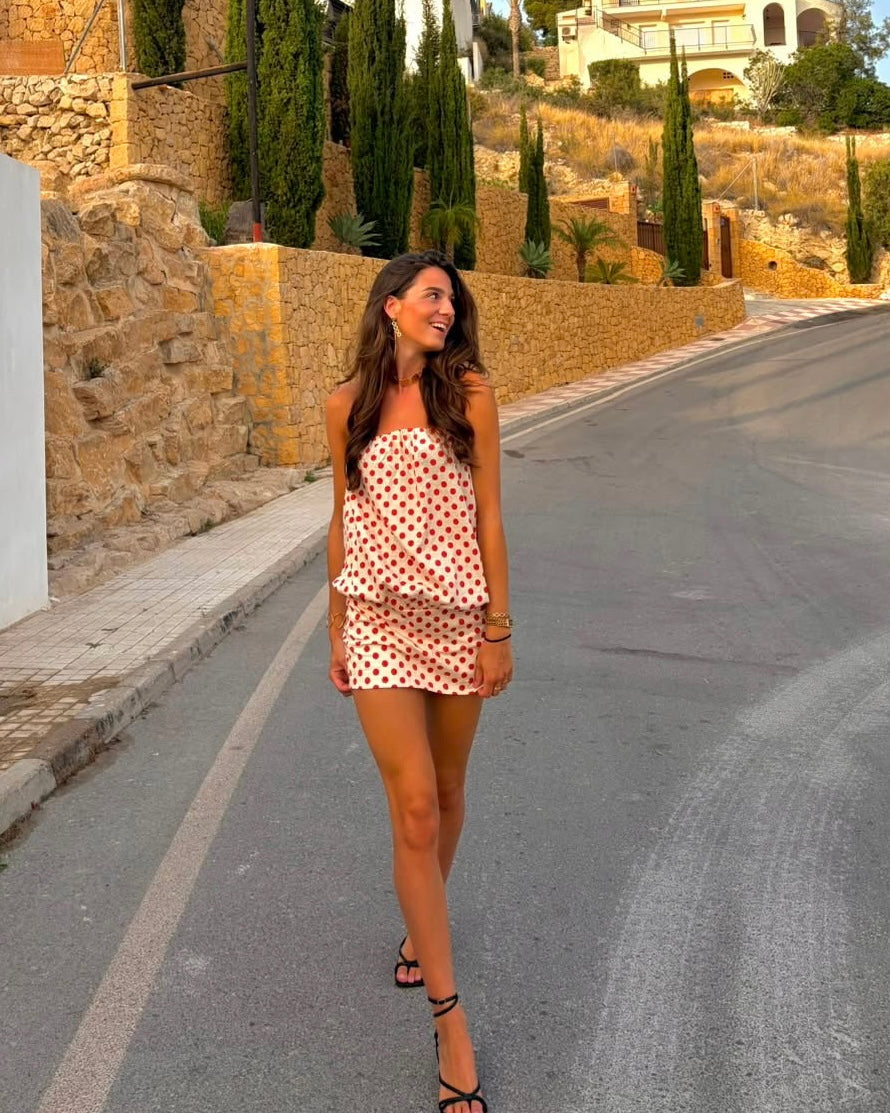 Dotty dress