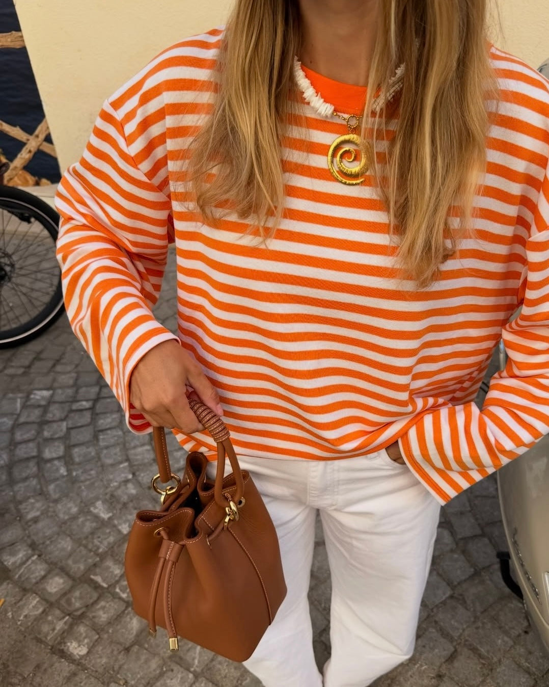 Logan longsleeve orange